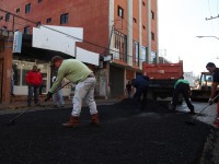 Gobernación de Monagas y Pdvsa realizan  labores de bacheo en 10 calles de Maturín